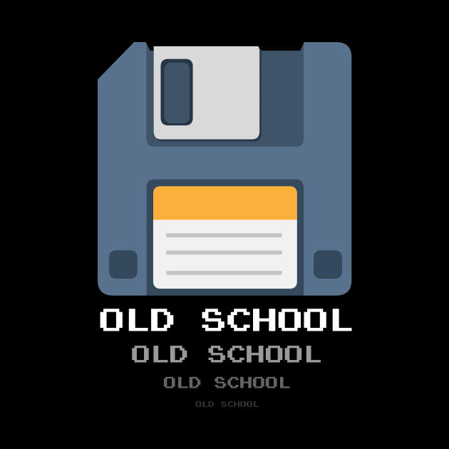 Old Computer Floppy Diskette by LironPeer
