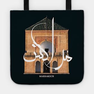 marrakech city morocco sticker / t-shirt dark blue Tote