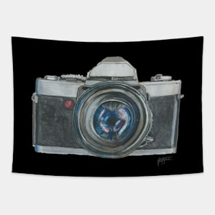 Surreal eye camera Tapestry