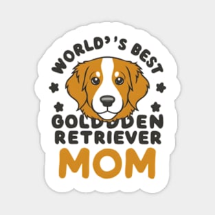 World's Greatest Golden Retriever Grandma Funny Dog Lover Magnet