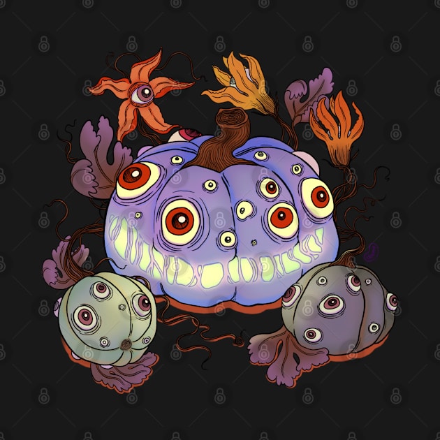 Spooky Pumpkins by bbene