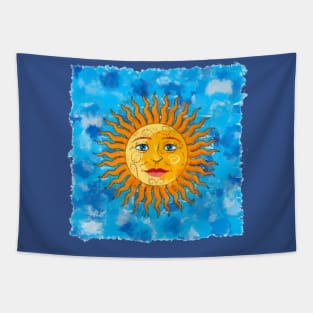 Summer sun painting Tapestry