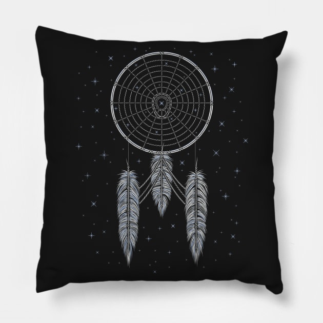 To Boldly Dream Pillow by heavyhand