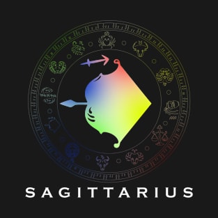 Zodiac sign Sagittarius T-shirt T-Shirt