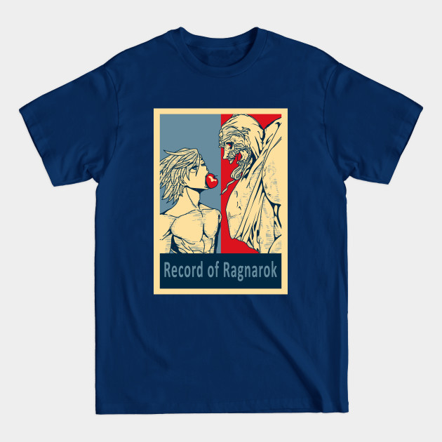 Disover Record of Ragnarok - Adam Vs Zeus Poster V.2 - Record Of Ragnarok - T-Shirt