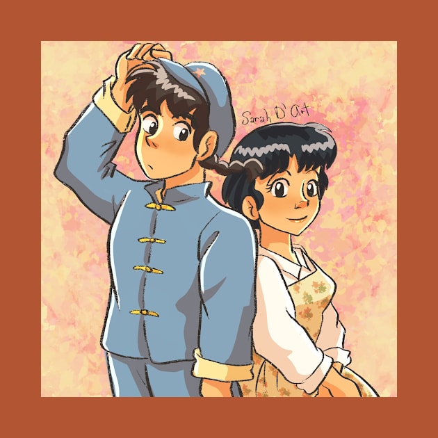 Ranma & Akane by Sarah D’ Art