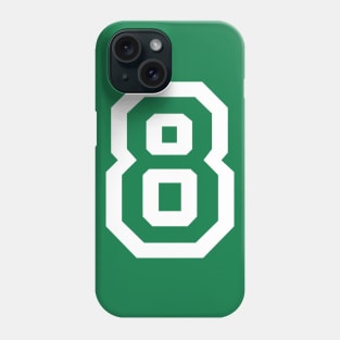 Sports Shirt #8 (white letter) Phone Case