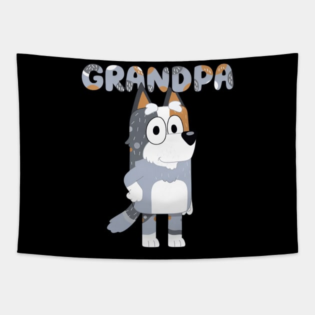 Grandpa Bob Tapestry by jersimage