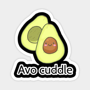 Avo Cuddle - Divided Pear Magnet