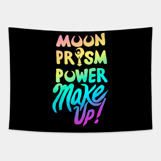 Moon Prism Power Make-up! Tapestry by hybridgothica