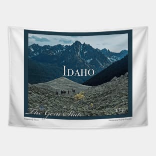 Idaho Poster Art Tapestry