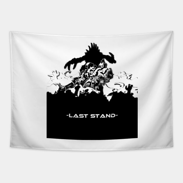 -Last Stand- Tapestry by Ironmatter