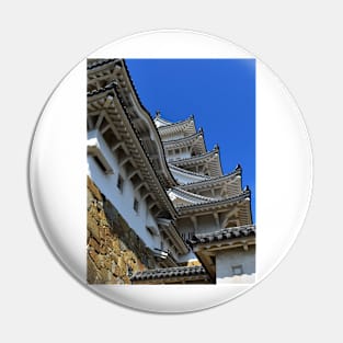 Himeji Castle Roofs, Japan Pin