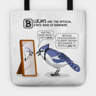 Bluejays by Zoodraws Tote