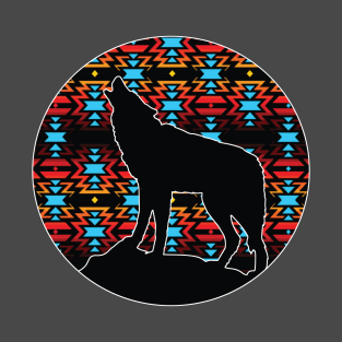 Wolf Pattern - 7 (alt) T-Shirt