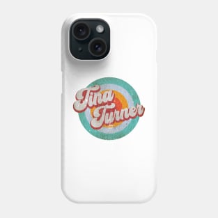 Color Circle With Name-Tina Turner Phone Case