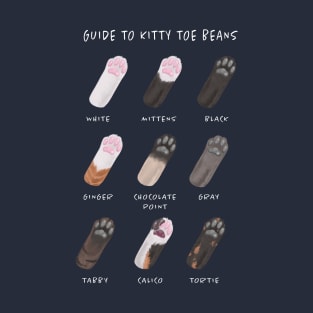 Guide To Kitty Toe Beans T-Shirt