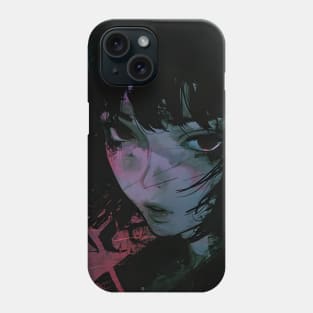 Soul-Shaking Despair: Unleashing Devilman CryBaby's Dark Fantasy Phone Case