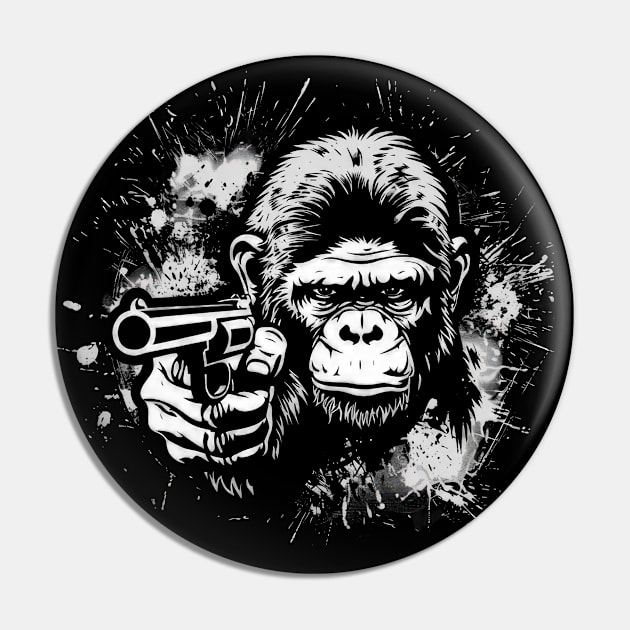 Gorilla Tactics Pin by TooplesArt