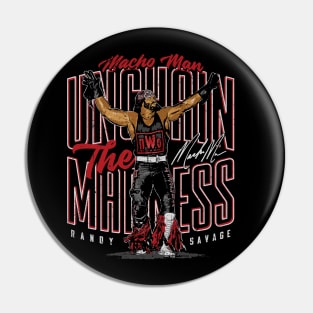 Macho Man Unchain The Madness Pin