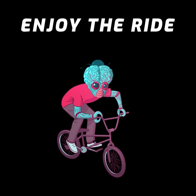 Enjoy The Ride - BMX Freestyle by Rachel Garcia Designs