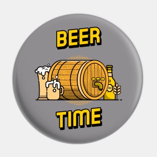 Beer Time Pin