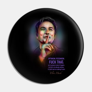 Elon Musk Pin