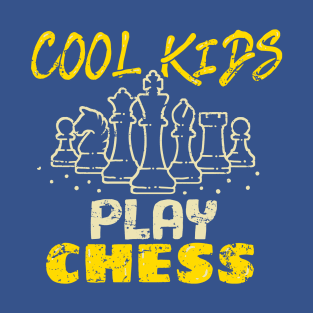 Chess Player Kids " Cool Kids Play Chess " T-Shirt