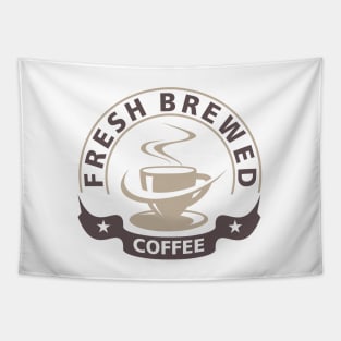 Freshly brewed coffee Tapestry