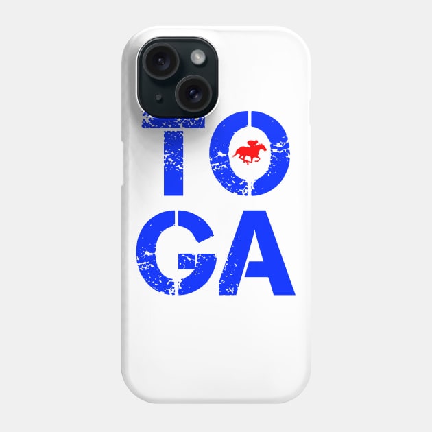 Toga Saratoga Springs Upstate New York Phone Case by sewandtell