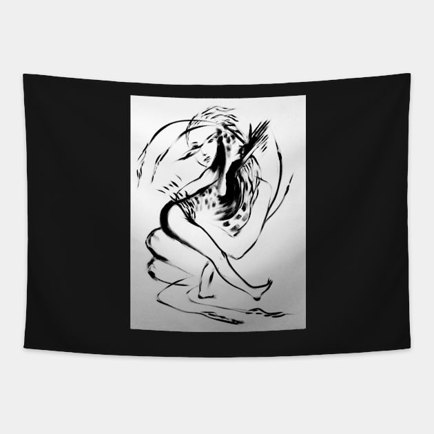 Jazz dance Tapestry by spacedivers