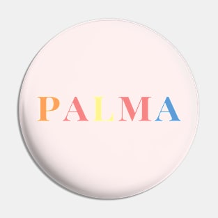 Palma Spanish Summer Holiday Pin