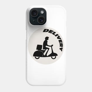 Delivery Silhouette Phone Case