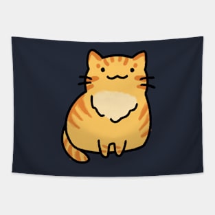 Clementine - Orange Tabby Tapestry