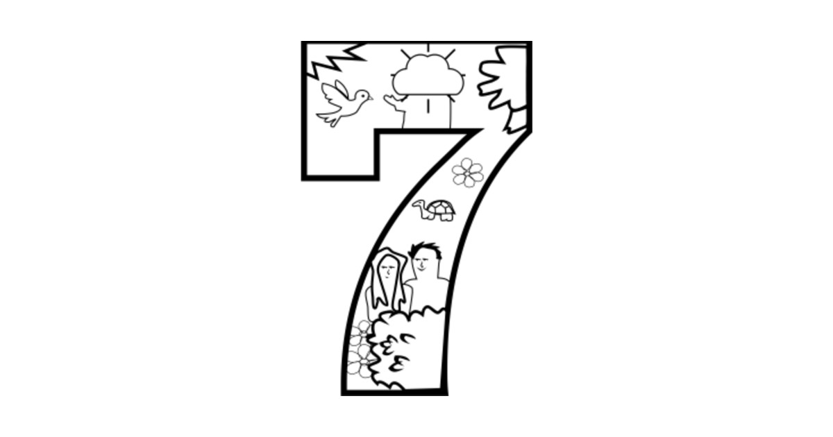 LIMITED EDITION. Exclusive Creation Day 7 Coloring Page - Creation Day ...