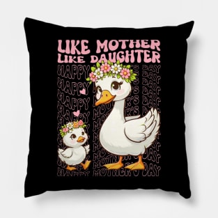 Like mother like daughter goose Pillow