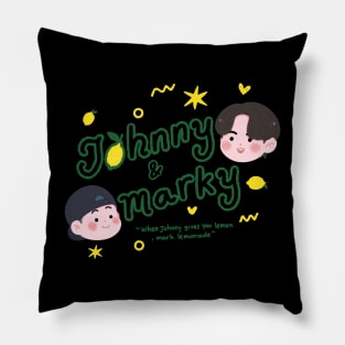 Johnny & Marky Pillow