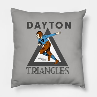 Classic Dayton Triangles Football 1929 Pillow