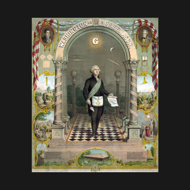 U. S. President George Washington, Freemason by ScienceSource