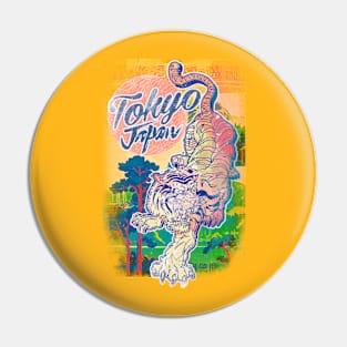 LET'S GO TOKYO Pin