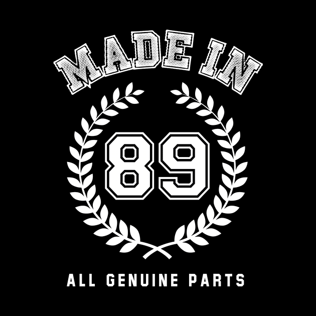 Made In 89 All Genuine Parts by Rebus28