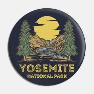 Yosemite National Park California Pin