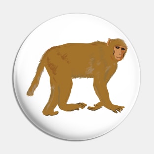 Baboon Monkey Pin