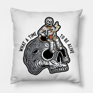 What A Time To Be Alive Pillow