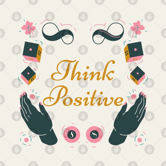 Think positive by Pau Ba