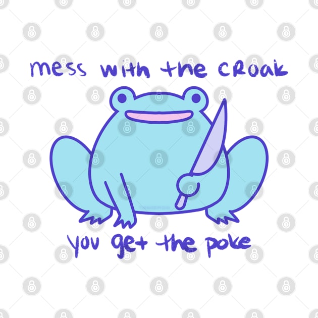 Stabby Frog Pastel by TurboErin