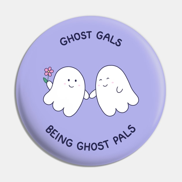 Ghost Gals (purple) Pin by rainilyahead