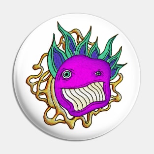 Boog-nish Monster Pin