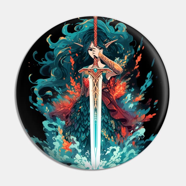 Lady of the Lake Pin by DarkSideRunners