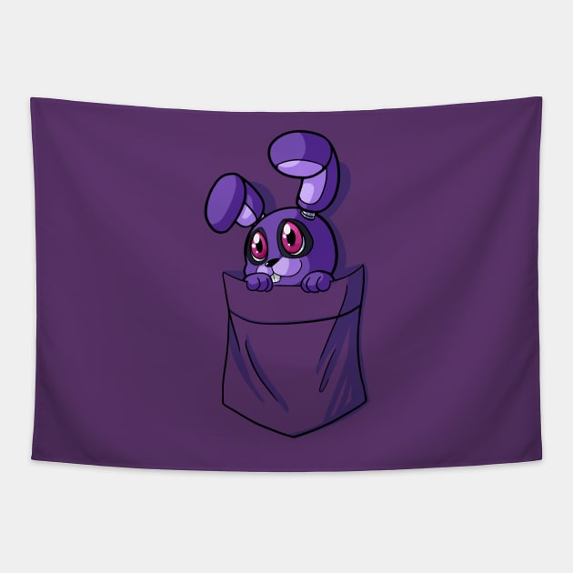 Bonnie in my Pocket -ORIGINAL- Tapestry by TerraTerraCotta